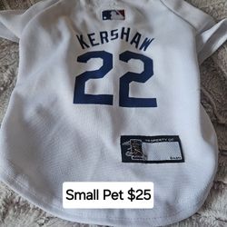 Dodgers Pet Size Small