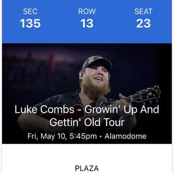 Luke Combs tickets 