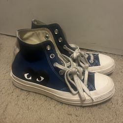 Converse X Comme des Garcos Play Chuck 70  Blue