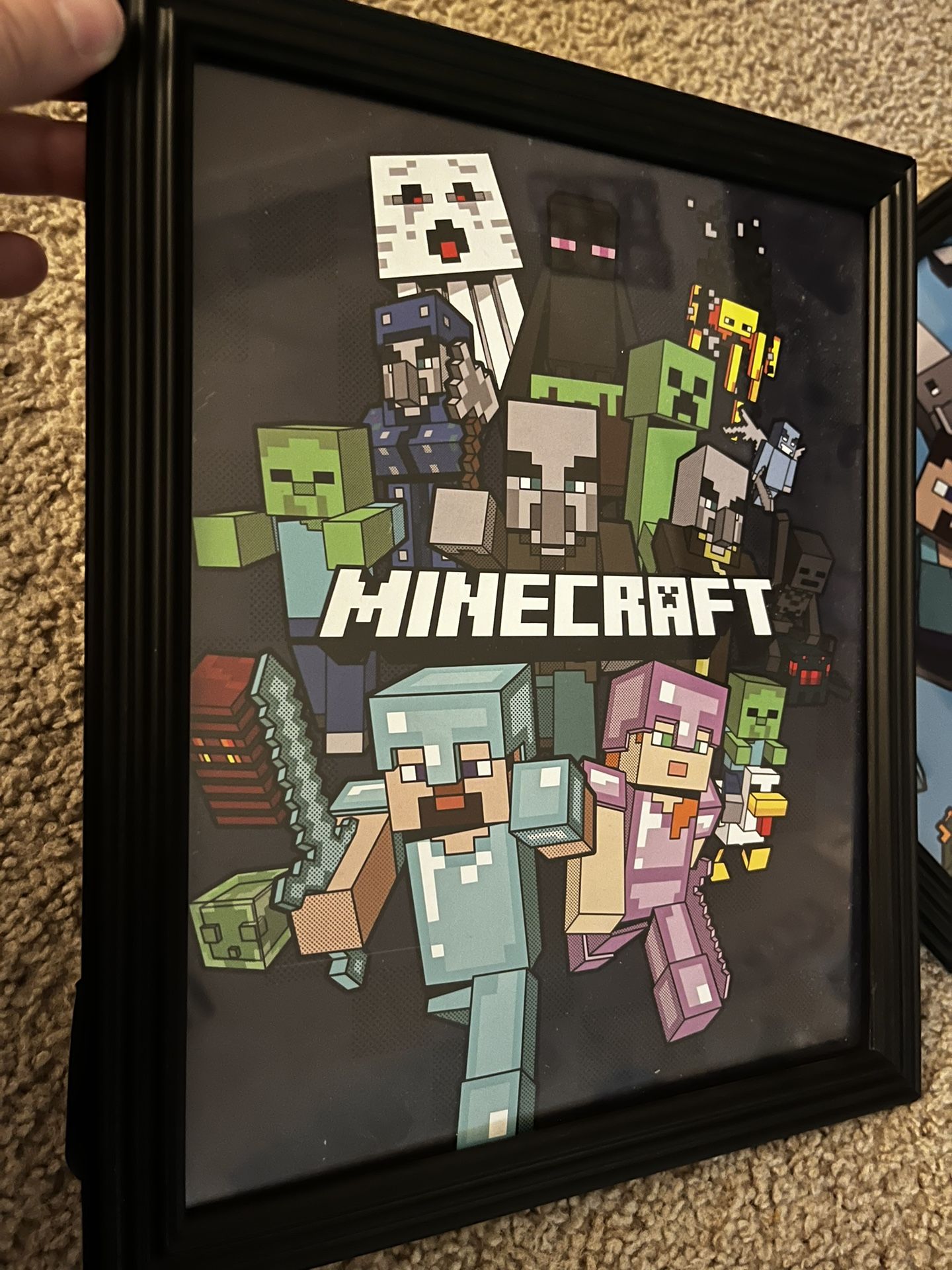 6 Framed Minecraft 8x10 Prints for Sale in San Antonio, TX - OfferUp