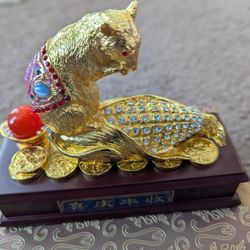 Year Of The Rat Chinese Statue 