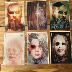 Walking Dead, Bill Sienkiewicz Variants, NM, Image Comics