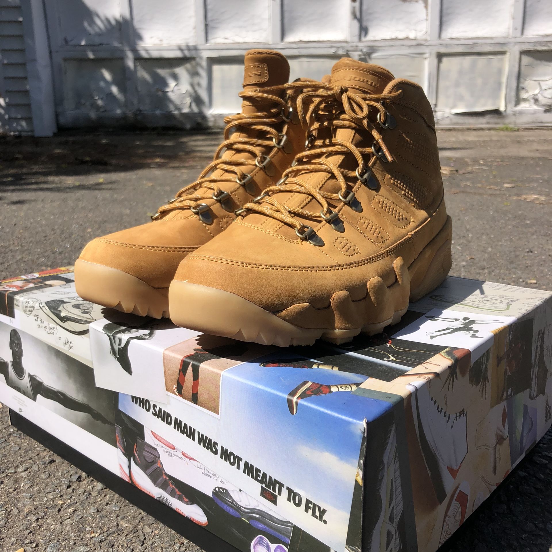 Retro Jordan “boot” 9s