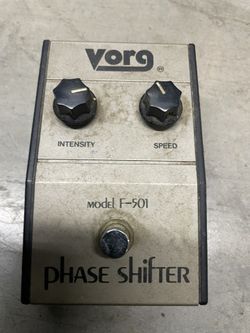 Vorg F-501 Phase Shifter 1970s Silver