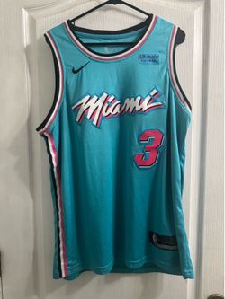 Dwayne Wade Dri-Fit Miami Vice Jersey Size 52(XL)