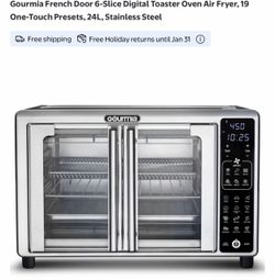 Toaster oven air fryer