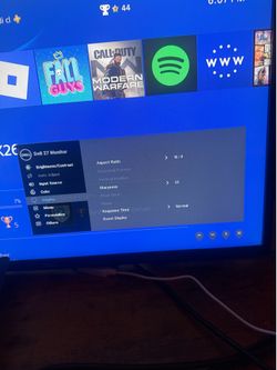27 in Dell monitor
