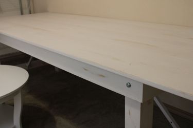 Wooden Farmhouse Table