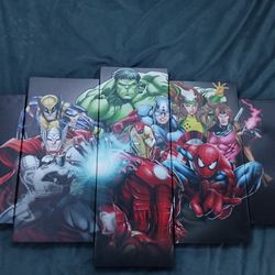 Avengers Multi Panel Art 