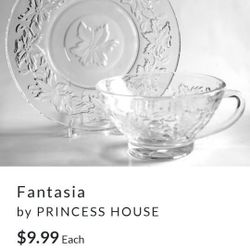 Princess House Cup and saucers