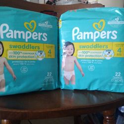 Dos Bolsas De Pamper Por $16