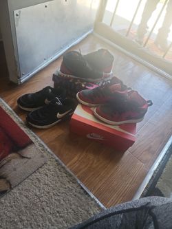 Kids Shoes 11c. Nike. Jordans Boys. 30$ Each Or 75$ For All