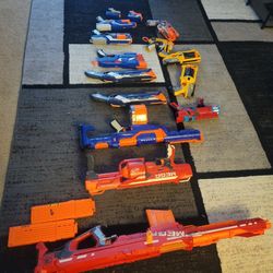 Nerf Guns And Darts