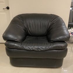 Italian leather sofa