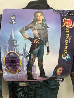 Descendants Uma Costume Size 7/8