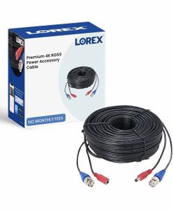 Lorex Premium 4K RG59 Power Accessory Cable