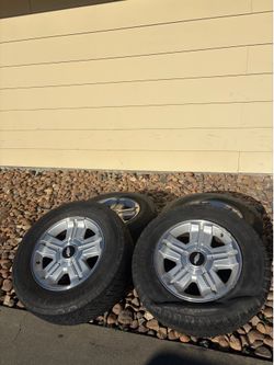 6 lug Chevy stock wheels 18 inch