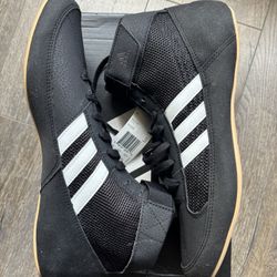 Adidas HVC Wrestling Shoes Black  Mens Size 11 