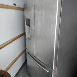 Used Samsung Stainless Steel Refrigerator 