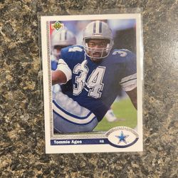 Tommie Agee 1991 Upper Deck #257 Dallas Cowboys