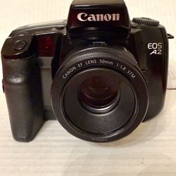 Canon EOS A2 with EF 50mm Lens 
