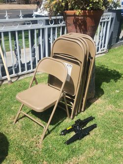 Metal Stackable Folding Chair