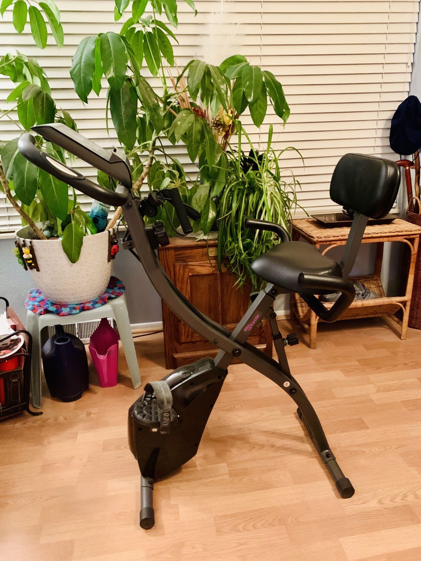 Foldable Slim Cycle High Performance Stationary Bike