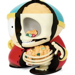 Kidrobot Cartmen Cartman Kid Robot Anatomy Dead Skeleton Vinyl Figure Sout Park 8 Inch