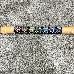 Hand Painted Rain Stick 15”