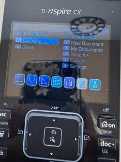TI-Nspire CX Graphing Calculator TESTED and NEW BATTERY INCLUDED