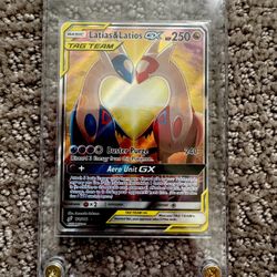 Latias & Latios GX (Alternate Full Art) 170/181 Sm-Team Up Holo