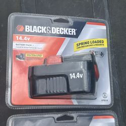 Black & Decker 14.4v Battery Pack – New/Sealed