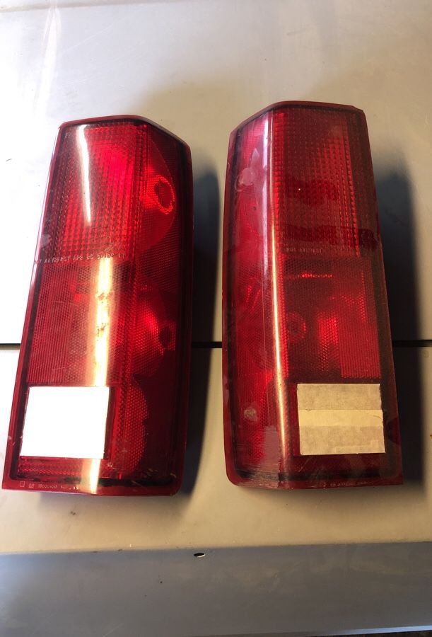 Astro van taillights 1985-1986