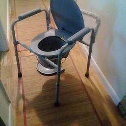 NEW-Drive Medical Steel Frame Commode 
