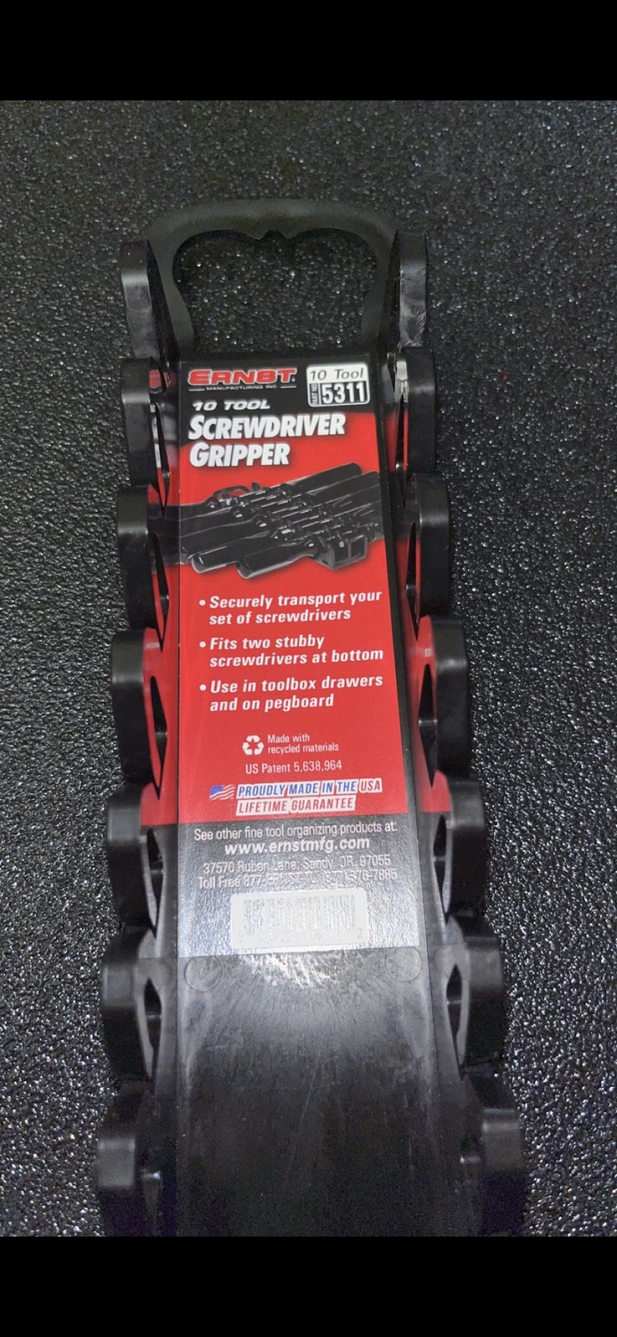 Screwdriver Organizer 