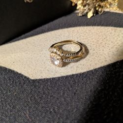 3.5k Diamond Ring  14k Gold
