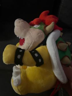 Bower plush Mario world