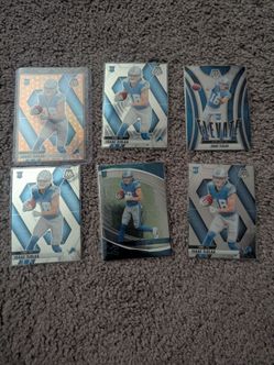 Isaac Teslaa rookie football cards