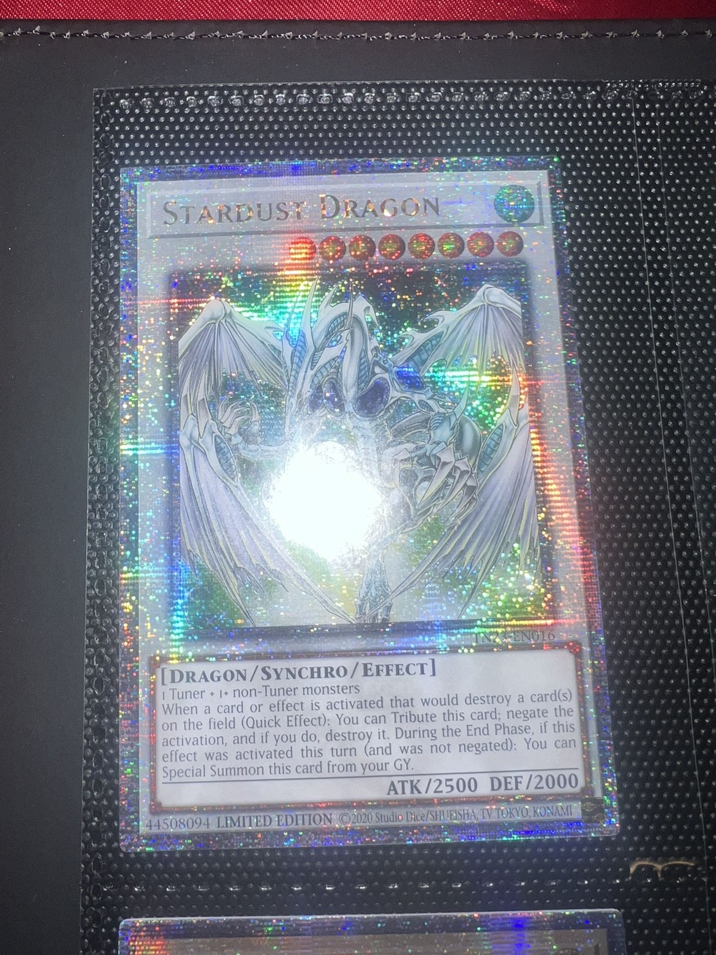 Quarter Century Secret Rare Stardust Dragon