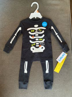 Carter’s 12m Glow in the Dark Skeleton Pajamas (multiple available)