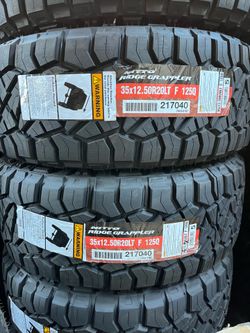 35x12.50R20LT NITTO RIDGE GRAPPLER