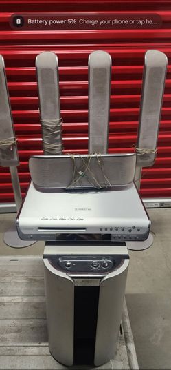 Sony Home Theater 5.1 con DVD y Subwoofer –