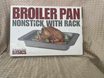 Broiler Pan Nonstick with Rack