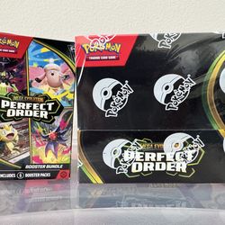 Pokemon Perfect Order Booster box and bundle
