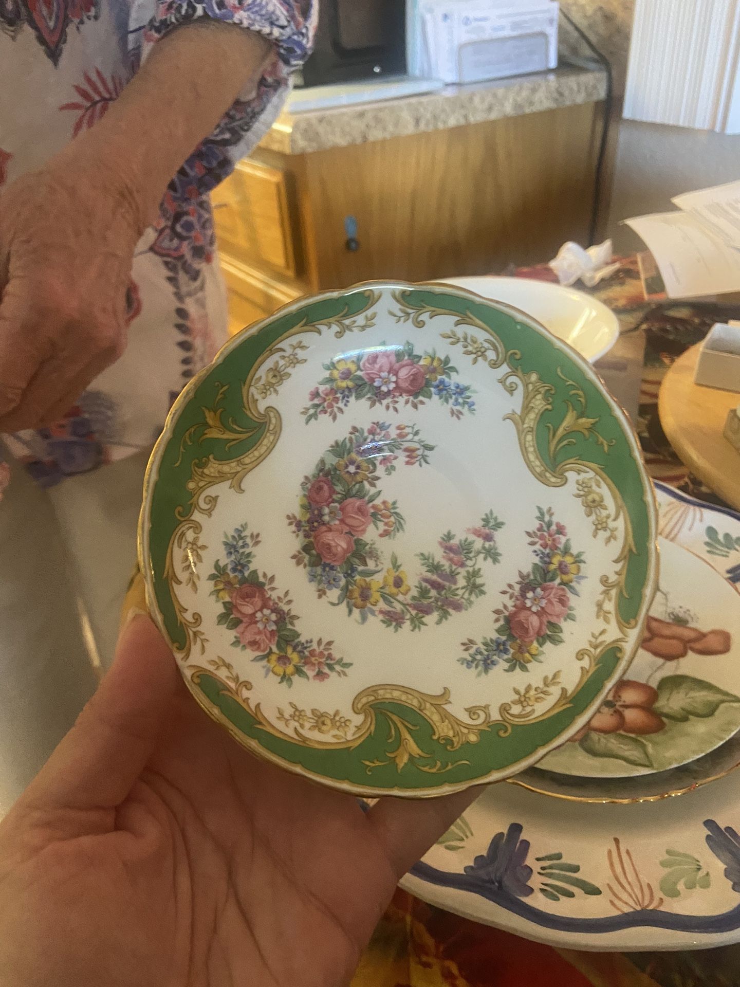 Vintage Tuscan Naples, saucer