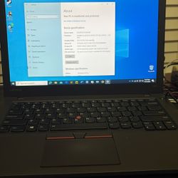 Thinkpad T460 16GB Intel core I5