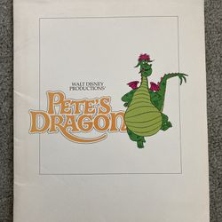 Disney Pete’s Dragon Press Kit 1977
