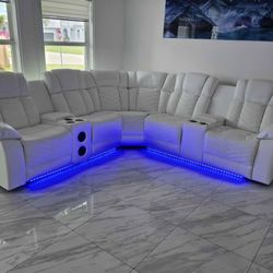 Power Recliner Sofa 