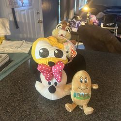 Disney Dolls/basket/trinket