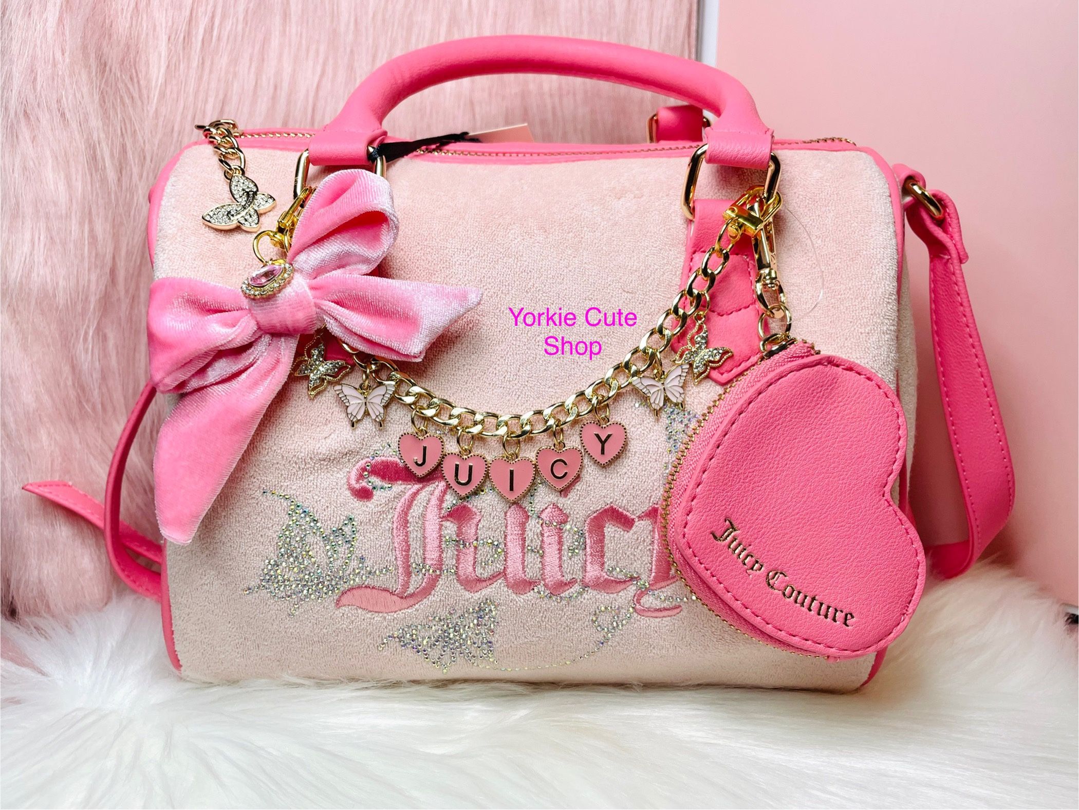 New Juicy Couture Wingin It  Handbag and Accessories 
